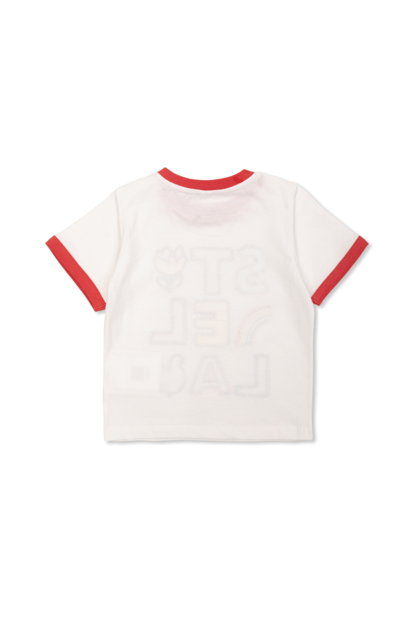 Stella McCartney Kids T-shirt with colorful logo