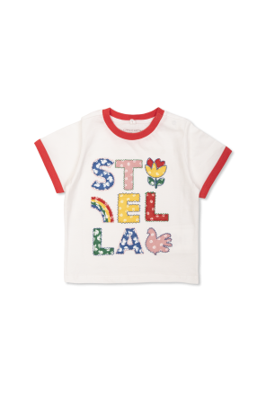 T-shirt with colorful logo