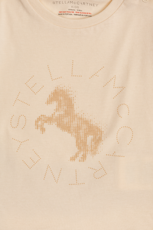 Stella McCartney Kids T-shirt with printed logo