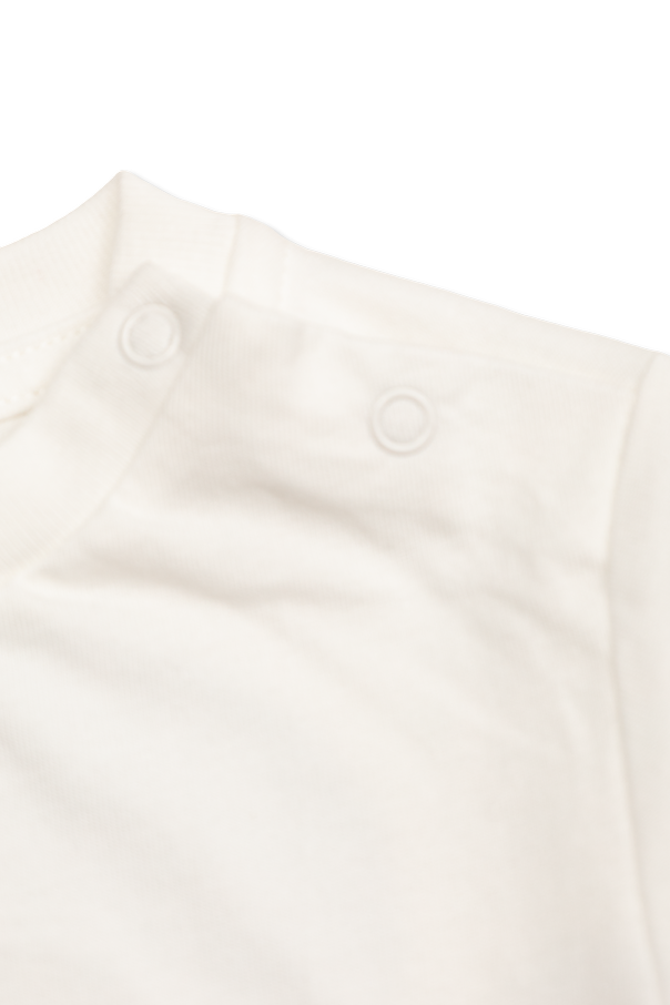 Stella McCartney Kids T-shirt z wyszytym logo