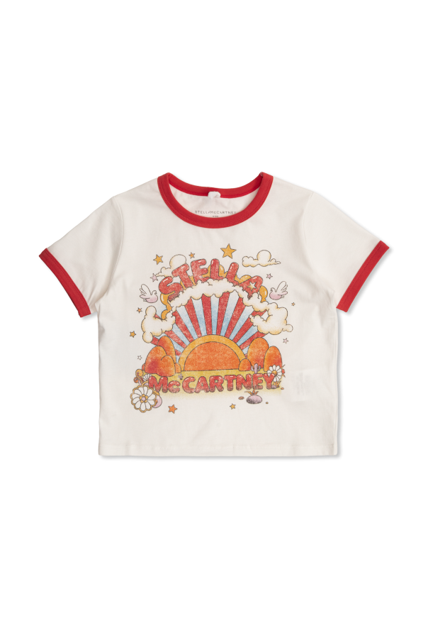 T-shirt with colorful print od Stella McCartney Kids