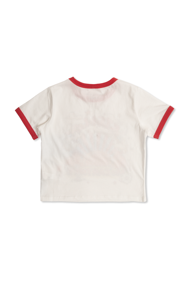 Stella McCartney Kids T-shirt com estampado colorido
