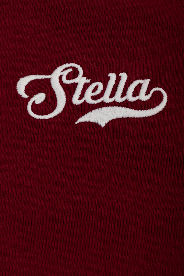 Stella McCartney Kids T-shirt z wyszytym logo