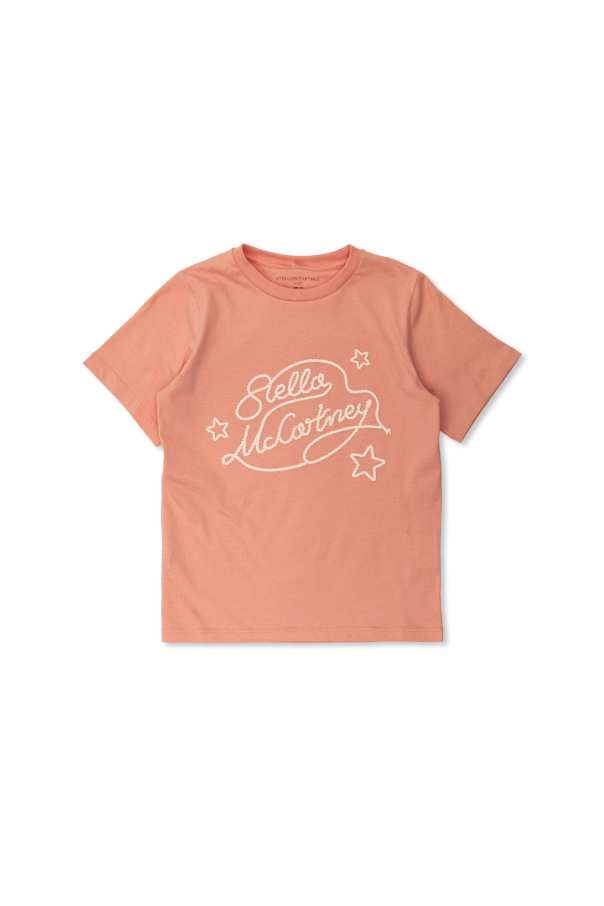 T-shirt with printed logo od Stella McCartney Kids