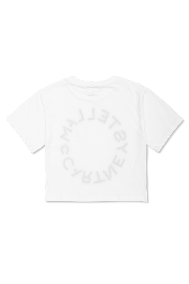 Stella McCartney Kids T-shirt with embroidered logo