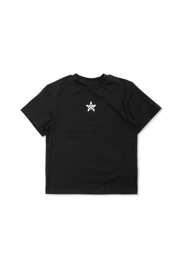 Stella McCartney Kids T-shirt with shimmering crystals