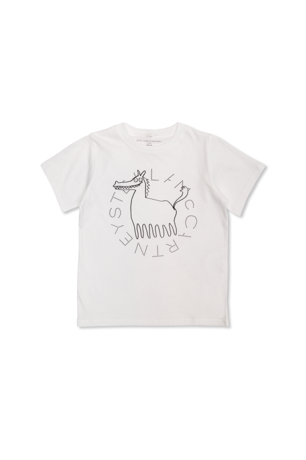 T-shirt with print od Stella McCartney Kids