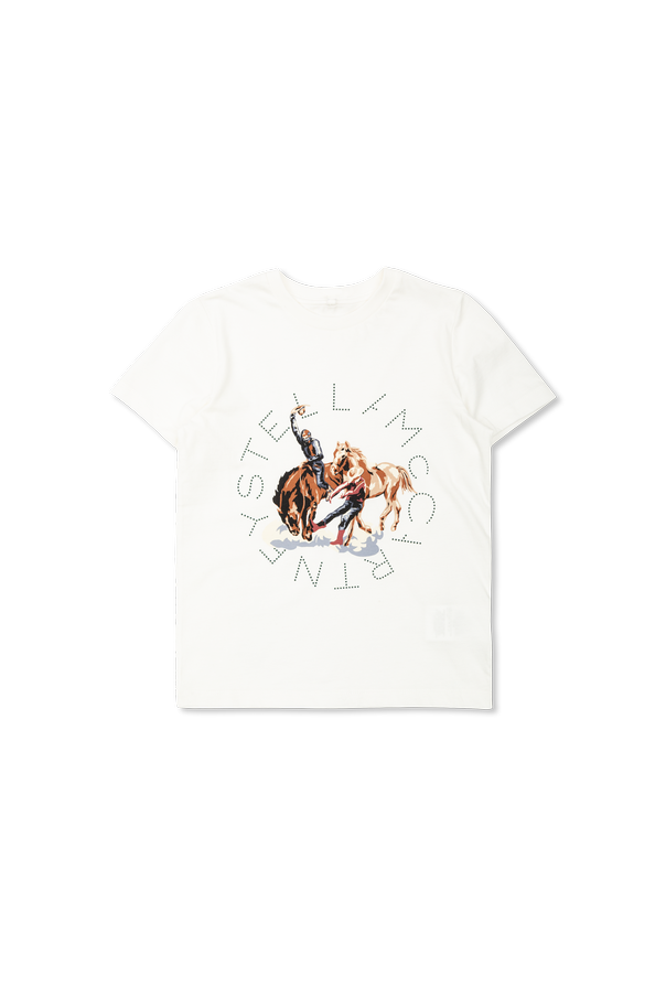 T-shirt with a colorful print od Stella McCartney Kids