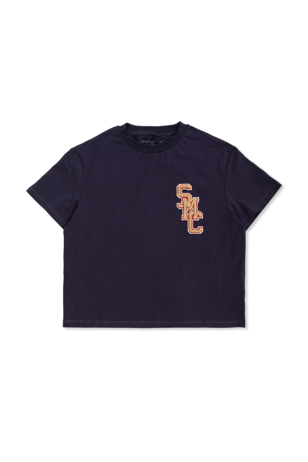 T-shirt with embossed logo od Stella McCartney Kids