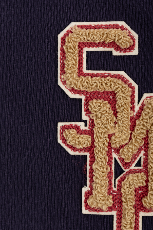 Stella McCartney Kids T-Shirt mit erhabenem Logo