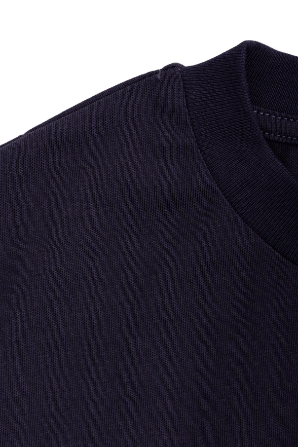 Stella McCartney Kids T-Shirt mit erhabenem Logo