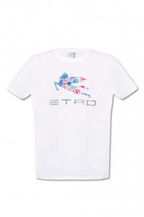 Logo t-shirt od Etro