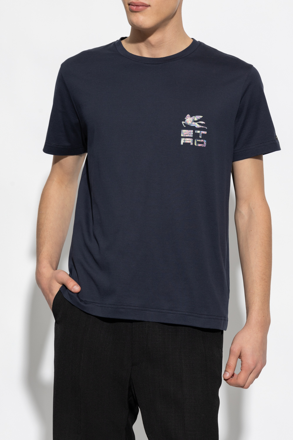 Etro T-shirt z logo