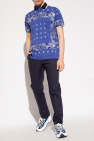 Etro Camisa Polo Polo Ralph Lauren Slim Logo Azul