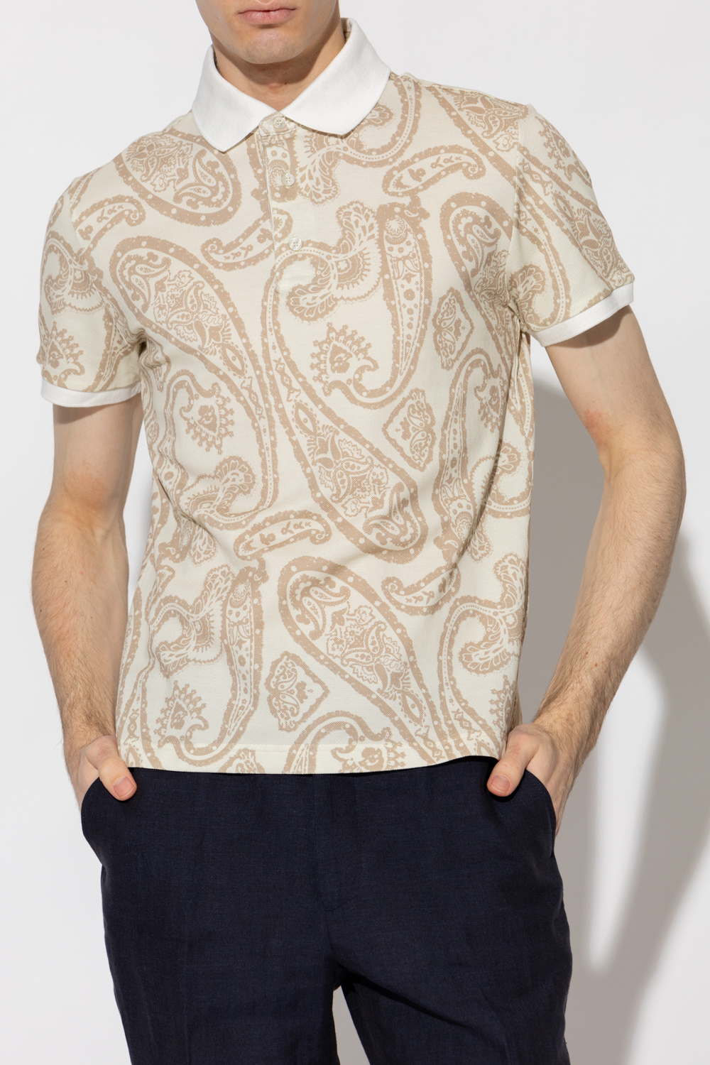 Etro Patterned polo shirt