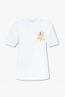 Puma Hoops logo t-shirt in white
