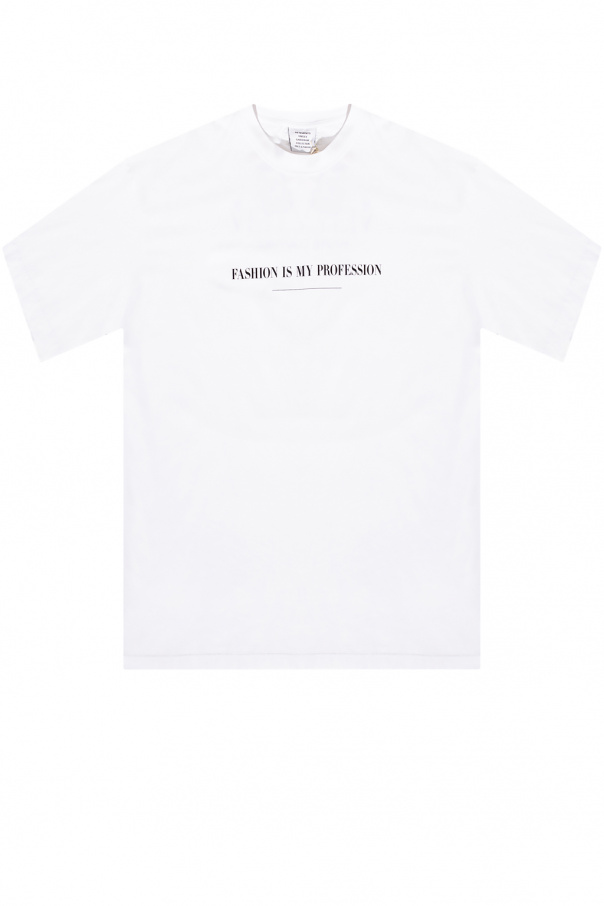 VETEMENTS Printed T-shirt