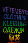 VETEMENTS T-shirt with logo