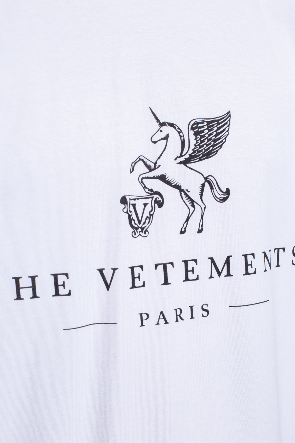 VETEMENTS T-shirt Marshall amarelo