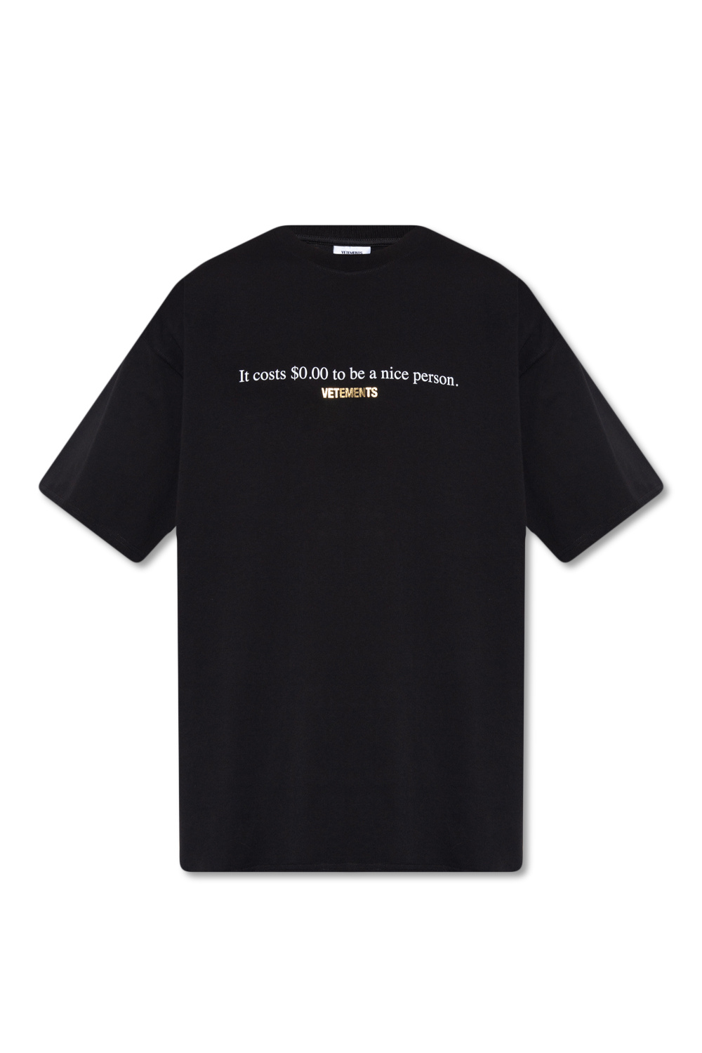 VETEMENTS Printed T-shirt