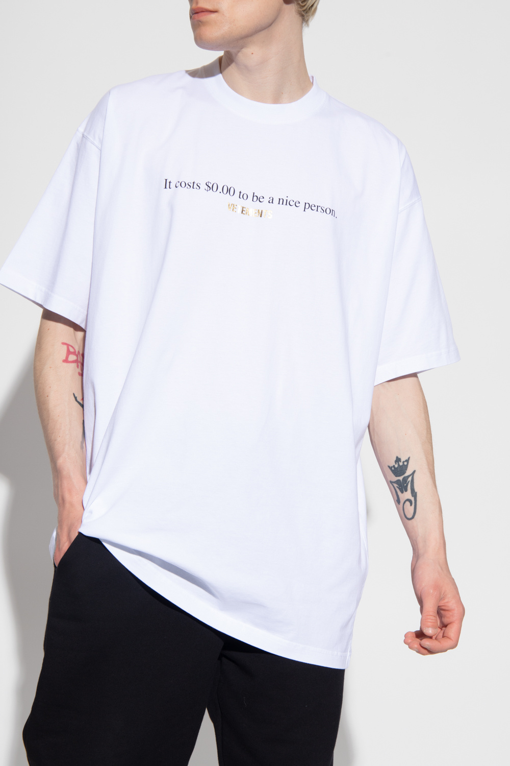 VETEMENTS Printed T-shirt