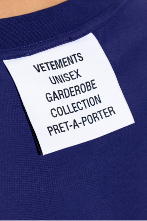 VETEMENTS Logo T-shirt