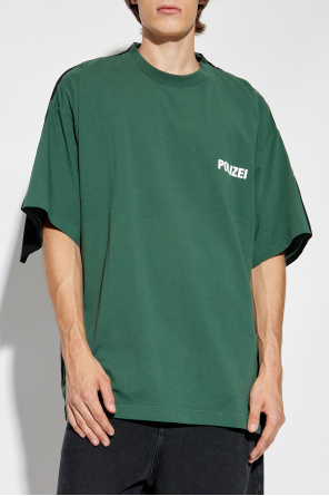 VETEMENTS Podwójny t-shirt z logo