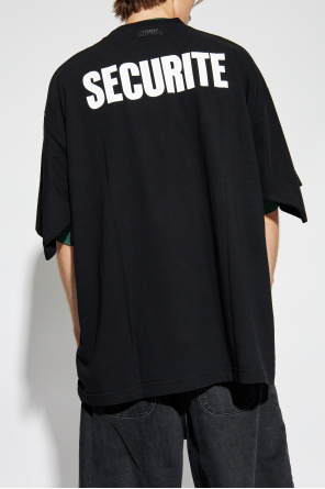 VETEMENTS Double Logo T-Shirt