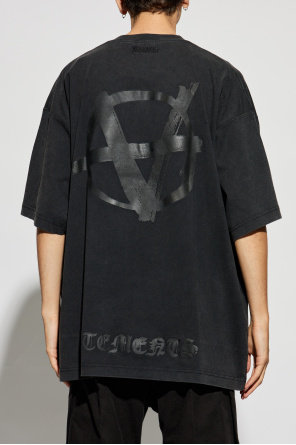 VETEMENTS T-shirt z nadrukiem