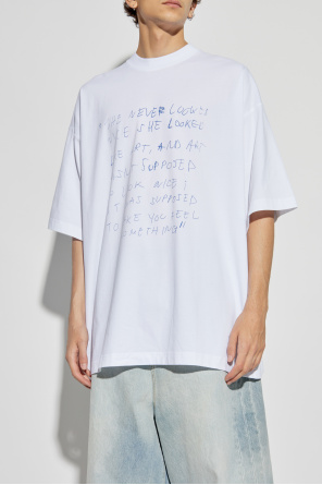 VETEMENTS T-shirt with print