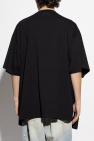 VETEMENTS BLACK Double 'oversize' T-shirt