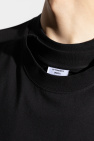 VETEMENTS BLACK Double 'oversize' T-shirt