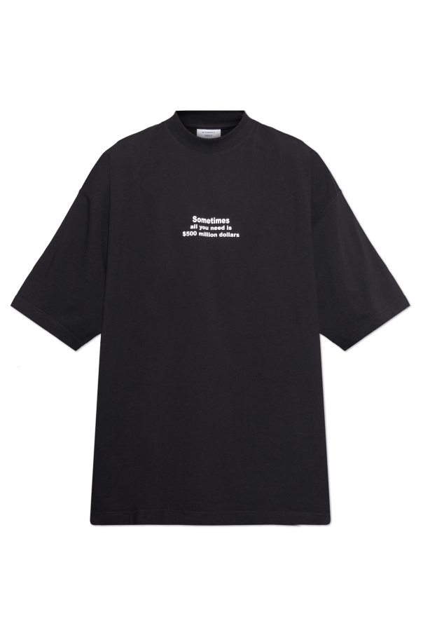 VETEMENTS Printed T-shirt