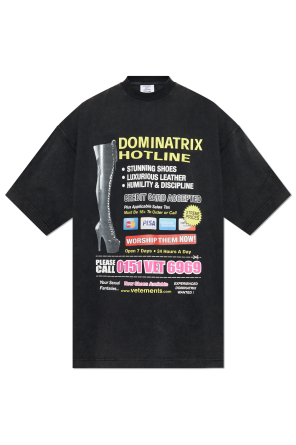 Printed t-shirt od VETEMENTS