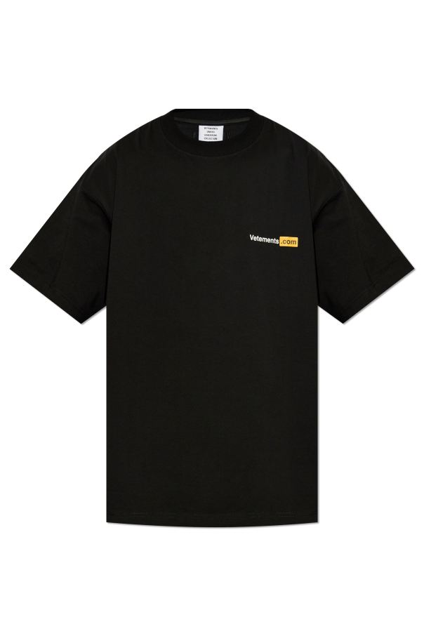 VETEMENTS T-shirt z  logo