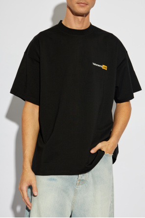 VETEMENTS T-shirt z  logo