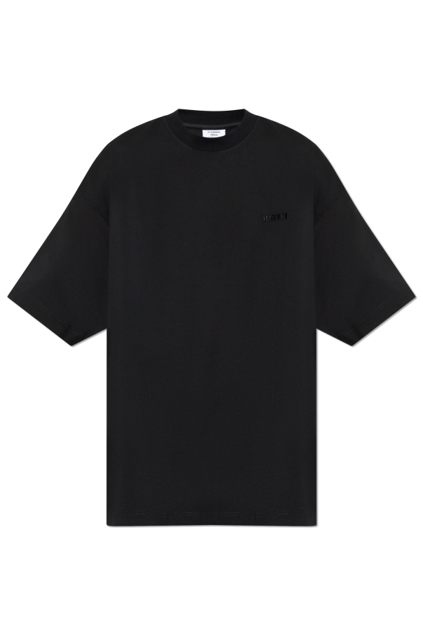 VETEMENTS T-shirt z wyszytym logo