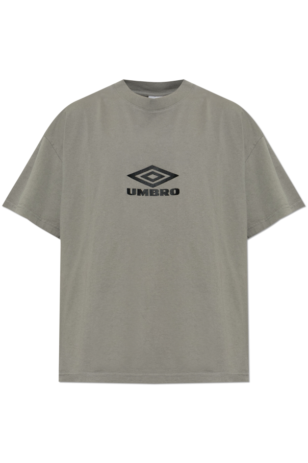 T-shirt with embroidered logo od Umbro