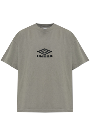 T-shirt with embroidered logo