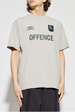 Umbro T-shirt with a vintage effect