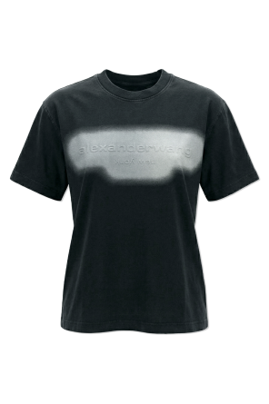 T-shirt with a reflective print