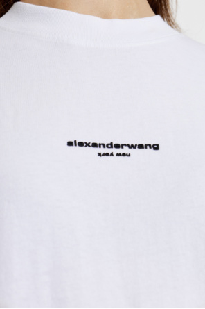 Alexander Wang T-shirt z logo