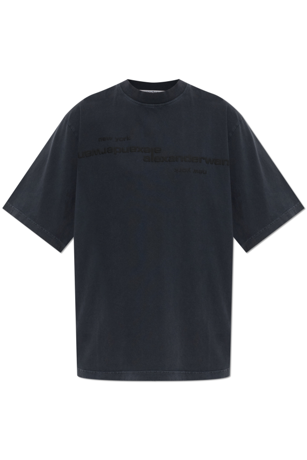 T-shirt with printed logo od Alexander Wang