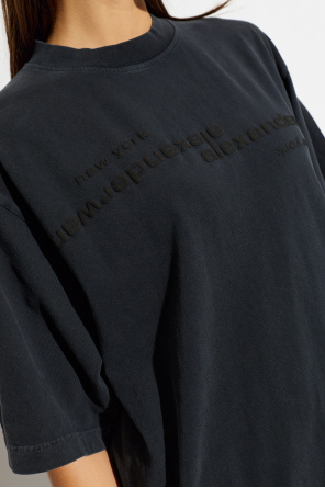 Alexander Wang T-shirt z nadrukowanym logo