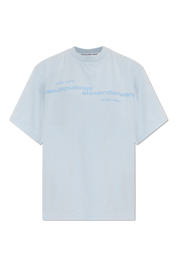 T-shirt with printed logo od Alexander Wang