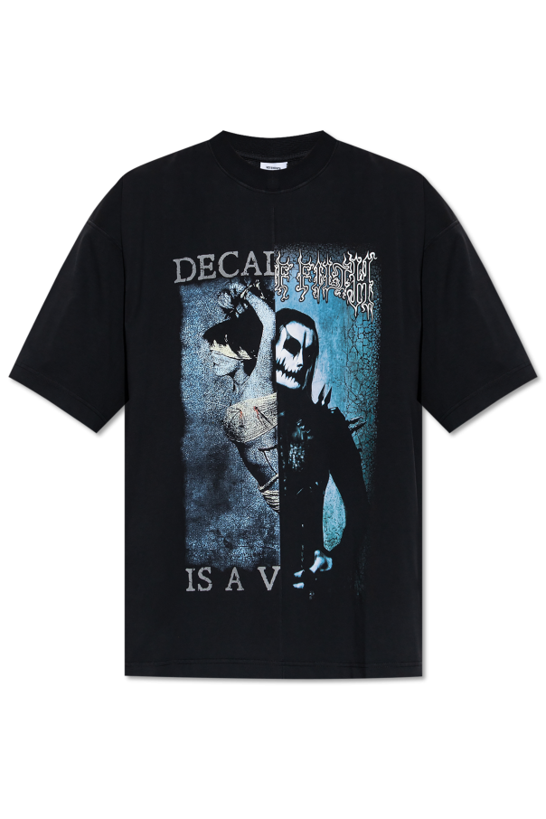 Oversize T-shirt od VETEMENTS