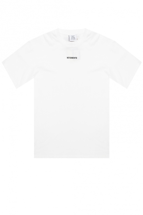 VETEMENTS T-shirt wang with logo