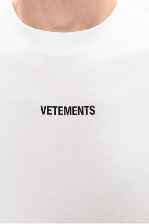 VETEMENTS T-shirt wang with logo