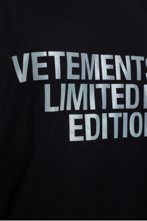 VETEMENTS T-shirt Bonner with logo