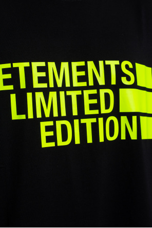 VETEMENTS T-shirt with logo